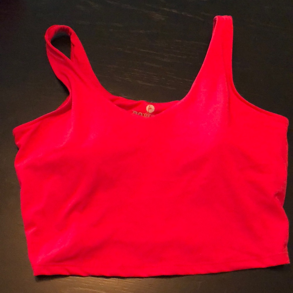 Red Crop Top